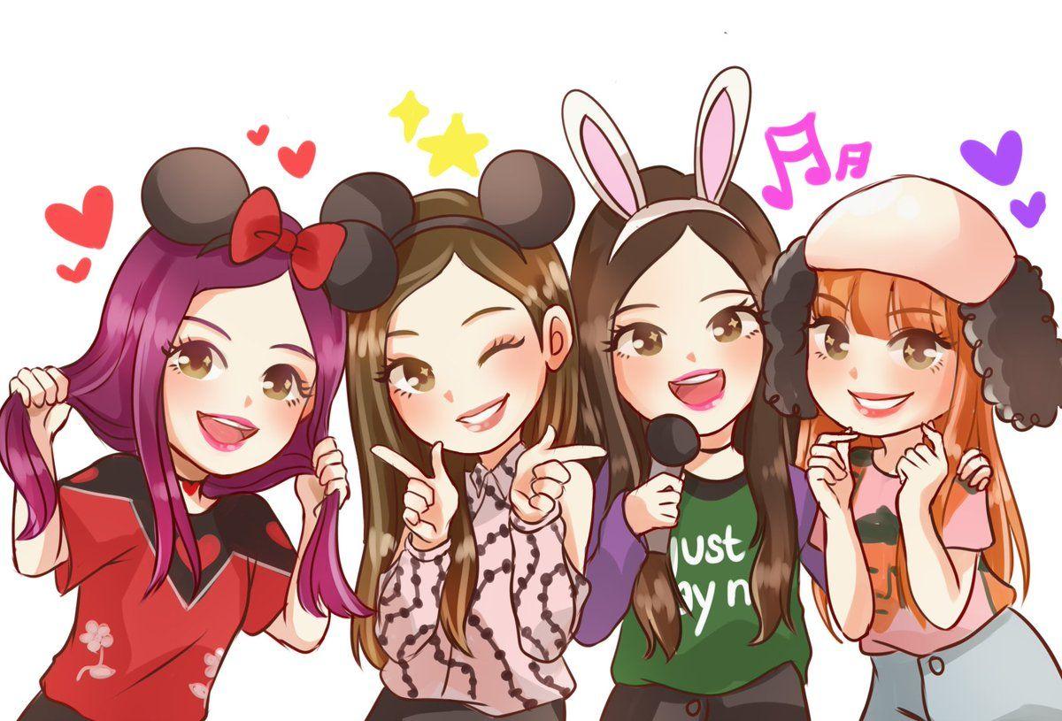 Blackpink Chibi Wallpapers Top Free Blackpink Chibi Backgrounds