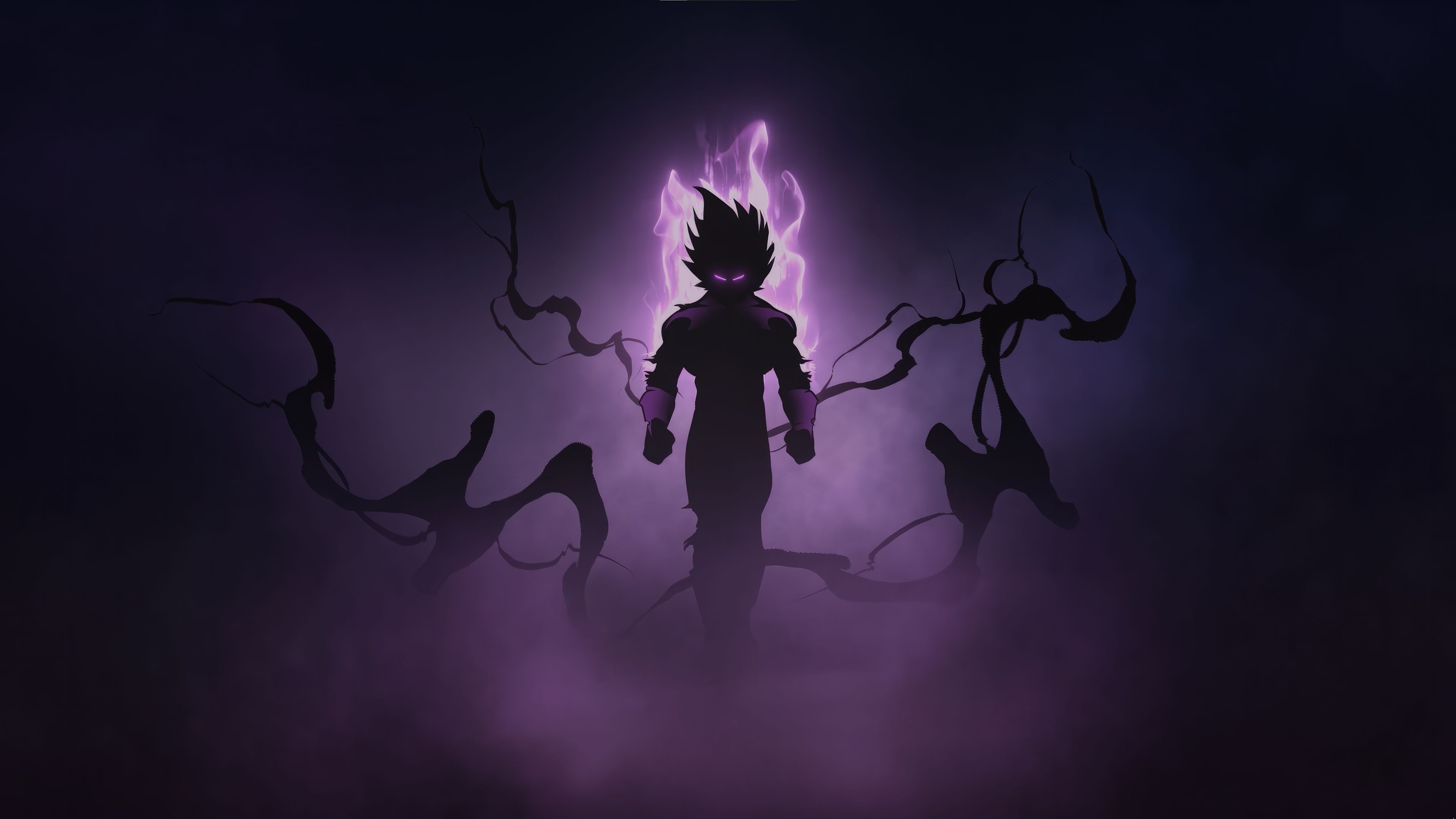 Goku Purple Wallpapers Top Free Goku Purple Backgrounds Wallpaperaccess