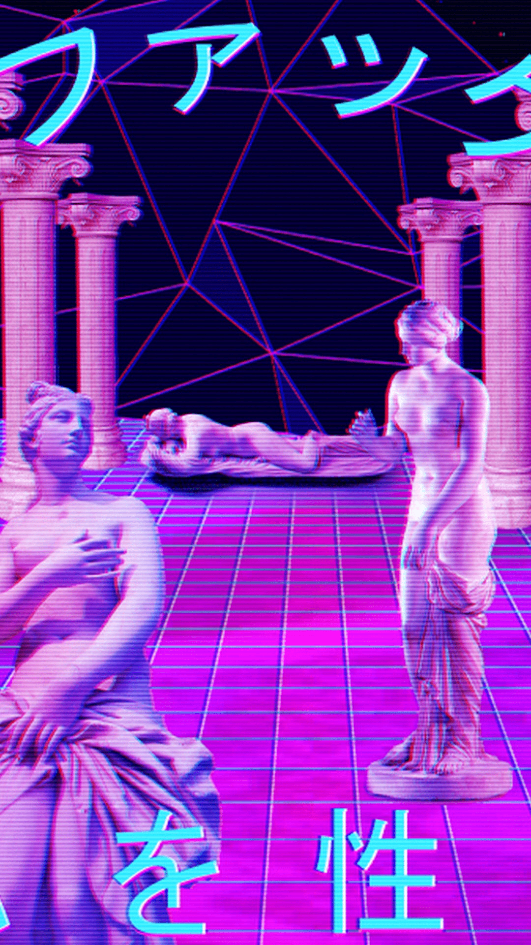 Aesthetic Vaporwave IPhone Wallpapers Top Free Aesthetic Vaporwave