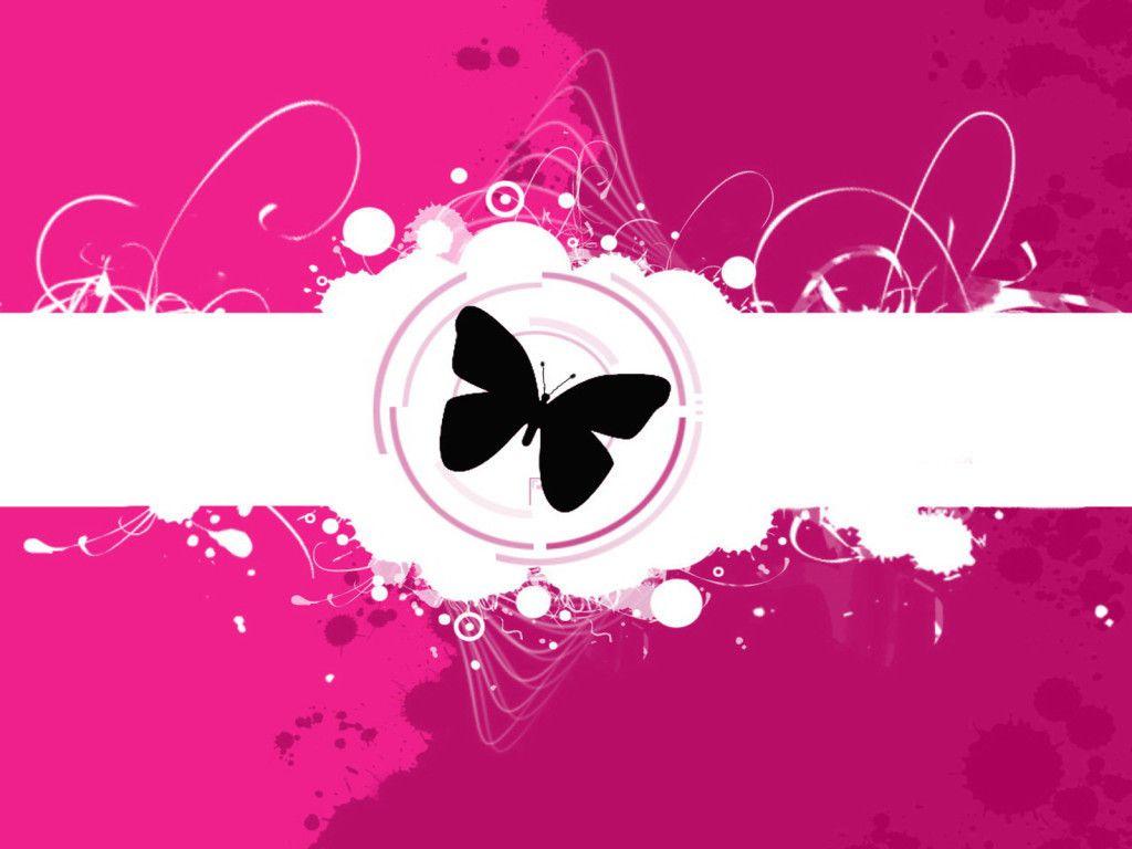 Black And Pink Butterfly Wallpapers Top Free Black And Pink Butterfly