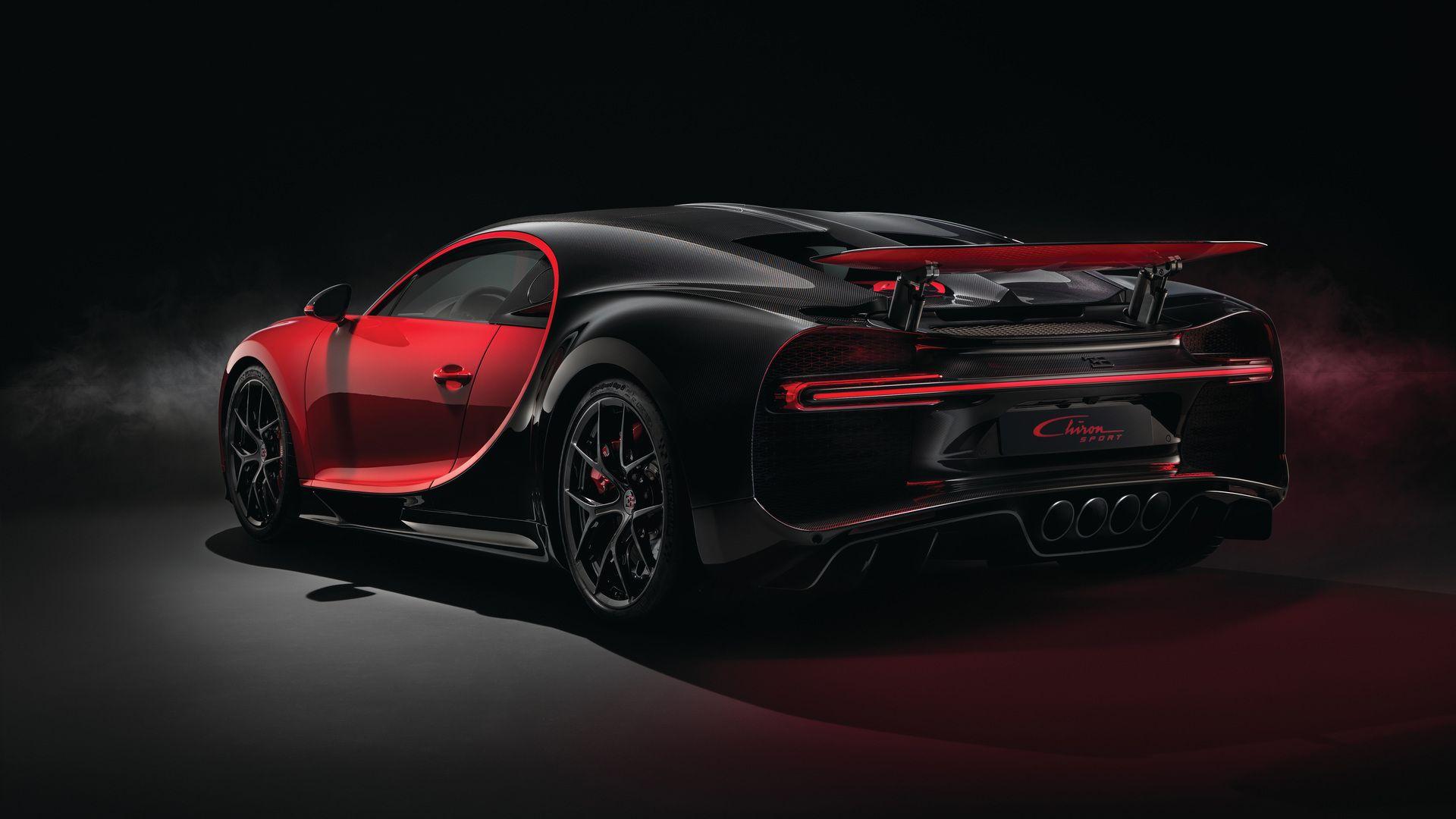 Black And Red Bugatti Divo Wallpaper