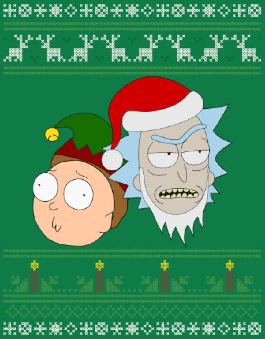 Rick And Morty Christmas Wallpapers Top Free Rick And Morty Christmas