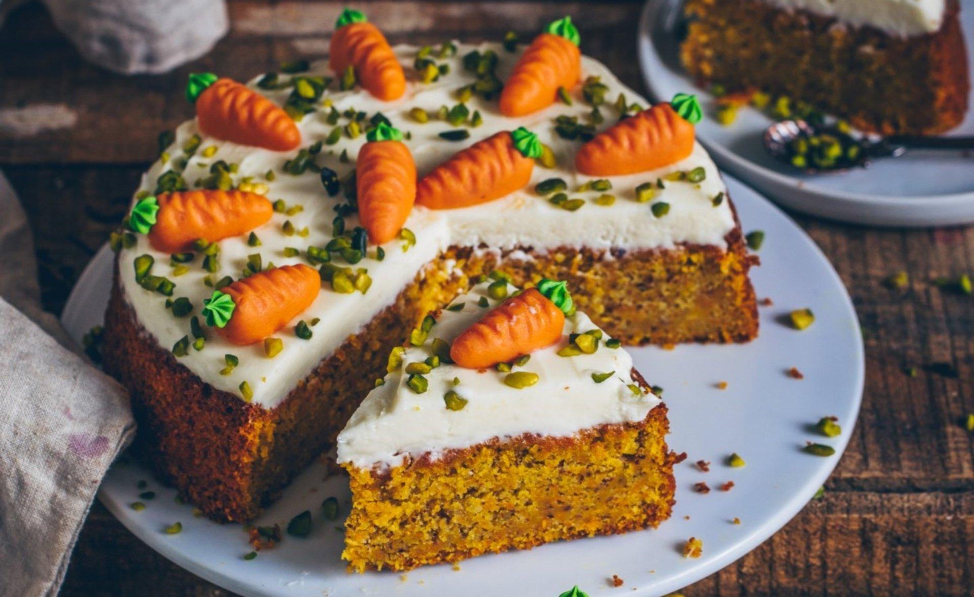 Морковный Торт Правильное Питание С Овсяной Мукой