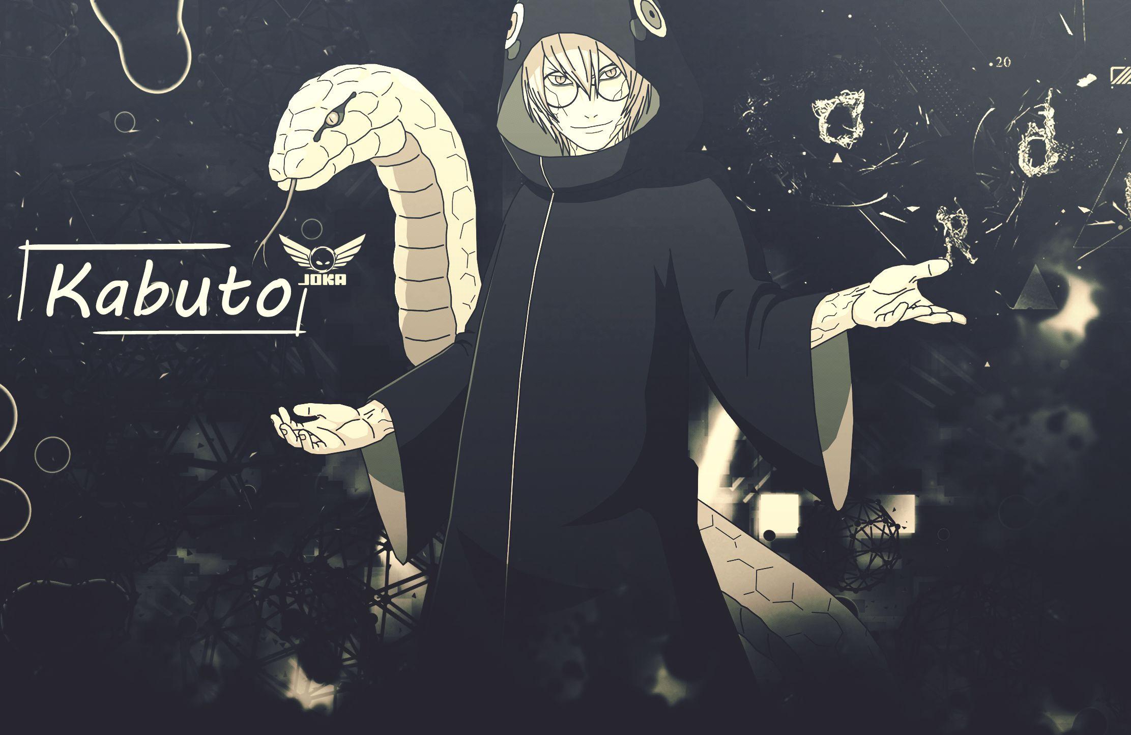 Anime Naruto Kabuto Yakushi Serpiente Fondo De Pantalla Hd The Best