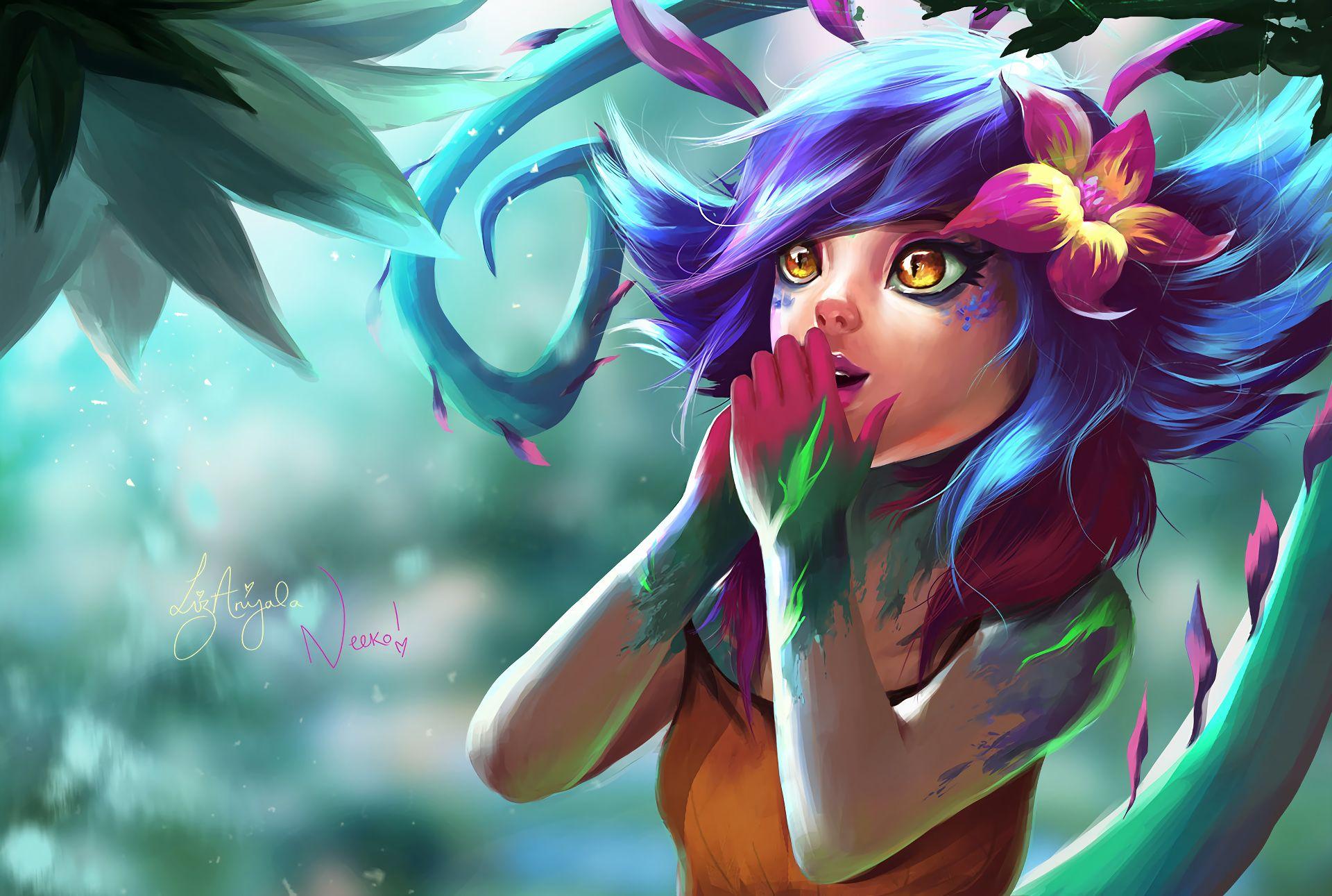 Neeko Wallpapers Top Free Neeko Backgrounds Wallpaperaccess