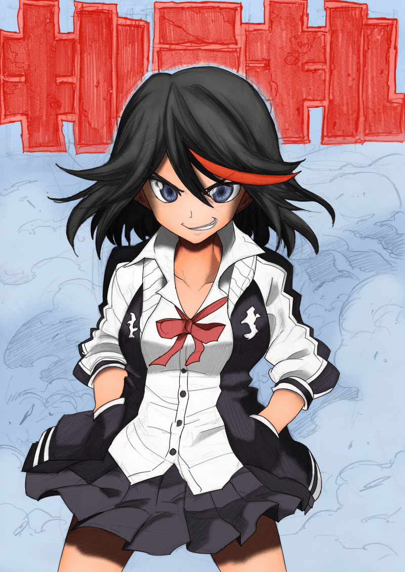 Ryuko Matoi Wallpapers Top Free Ryuko Matoi Backgrounds Wallpaperaccess