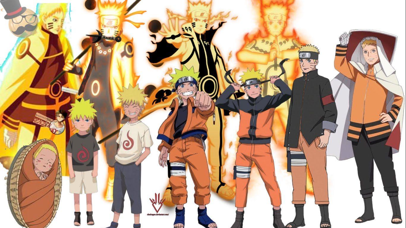 Naruto Evolution Wallpaper