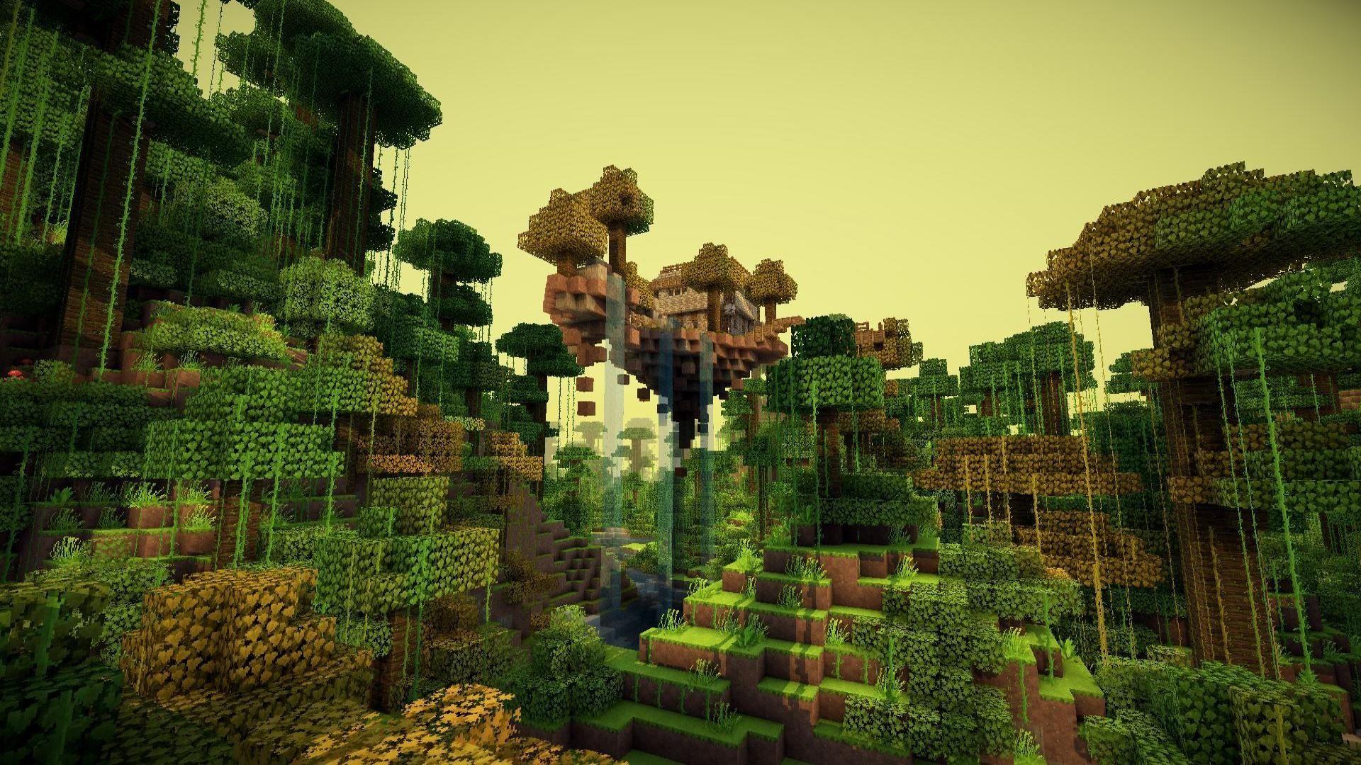 Minecraft Landscape Wallpapers Top Free Minecraft Landscape