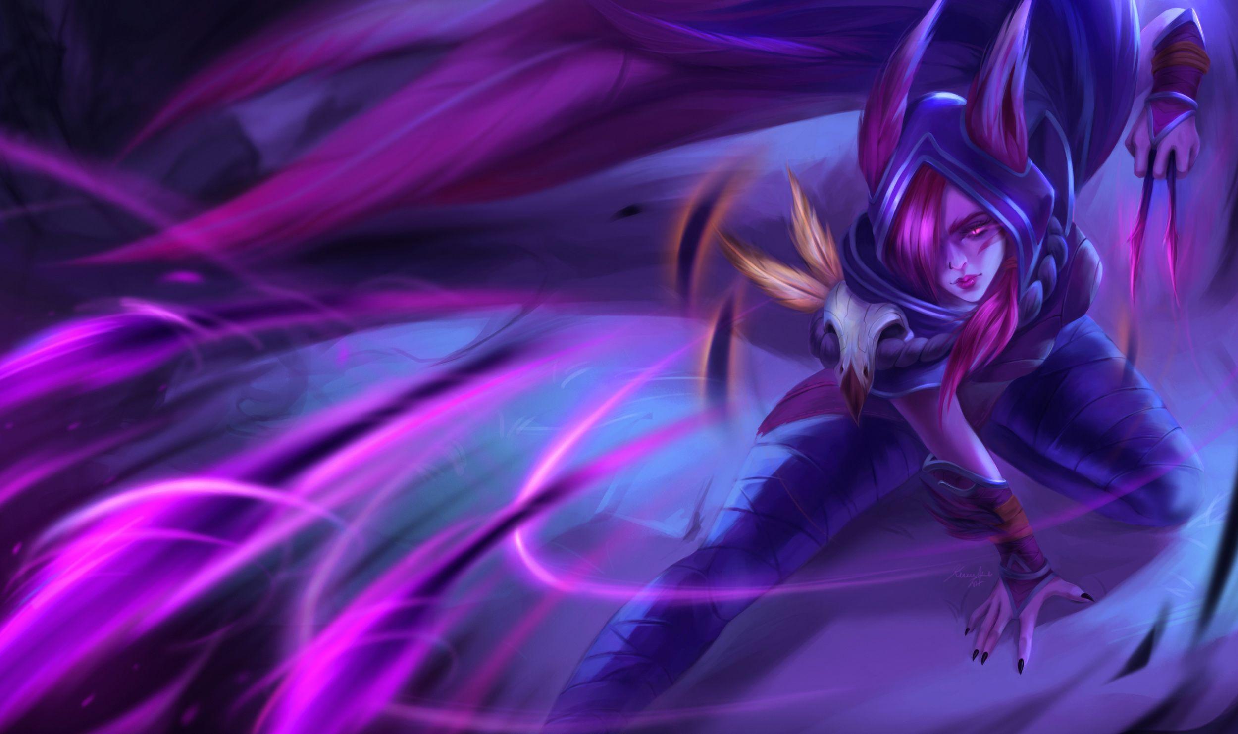 Xayah Wallpapers Top Free Xayah Backgrounds Wallpaperaccess