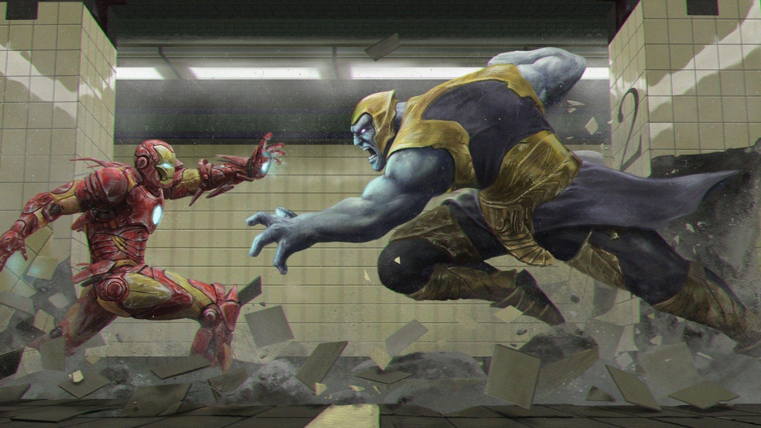 Thanos Vs Iron Man Wallpapers Top Free Thanos Vs Iron Man Backgrounds