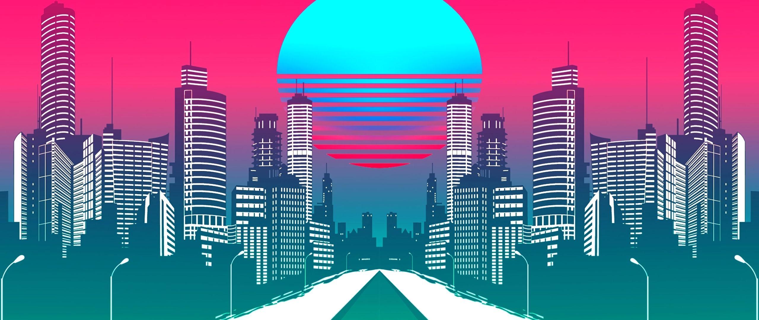 Synthwave City Wallpapers Top Free Synthwave City Backgrounds