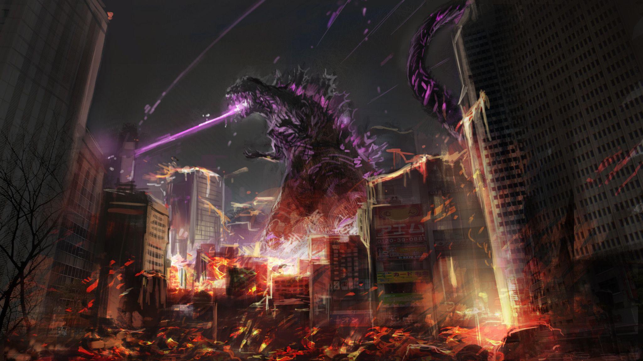 Cool Godzilla Wallpapers Top Free Cool Godzilla Backgrounds Wallpaperaccess