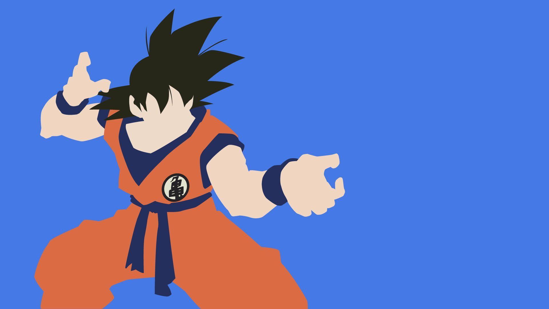 Minimalist Goku Wallpapers Top Free Minimalist Goku Backgrounds