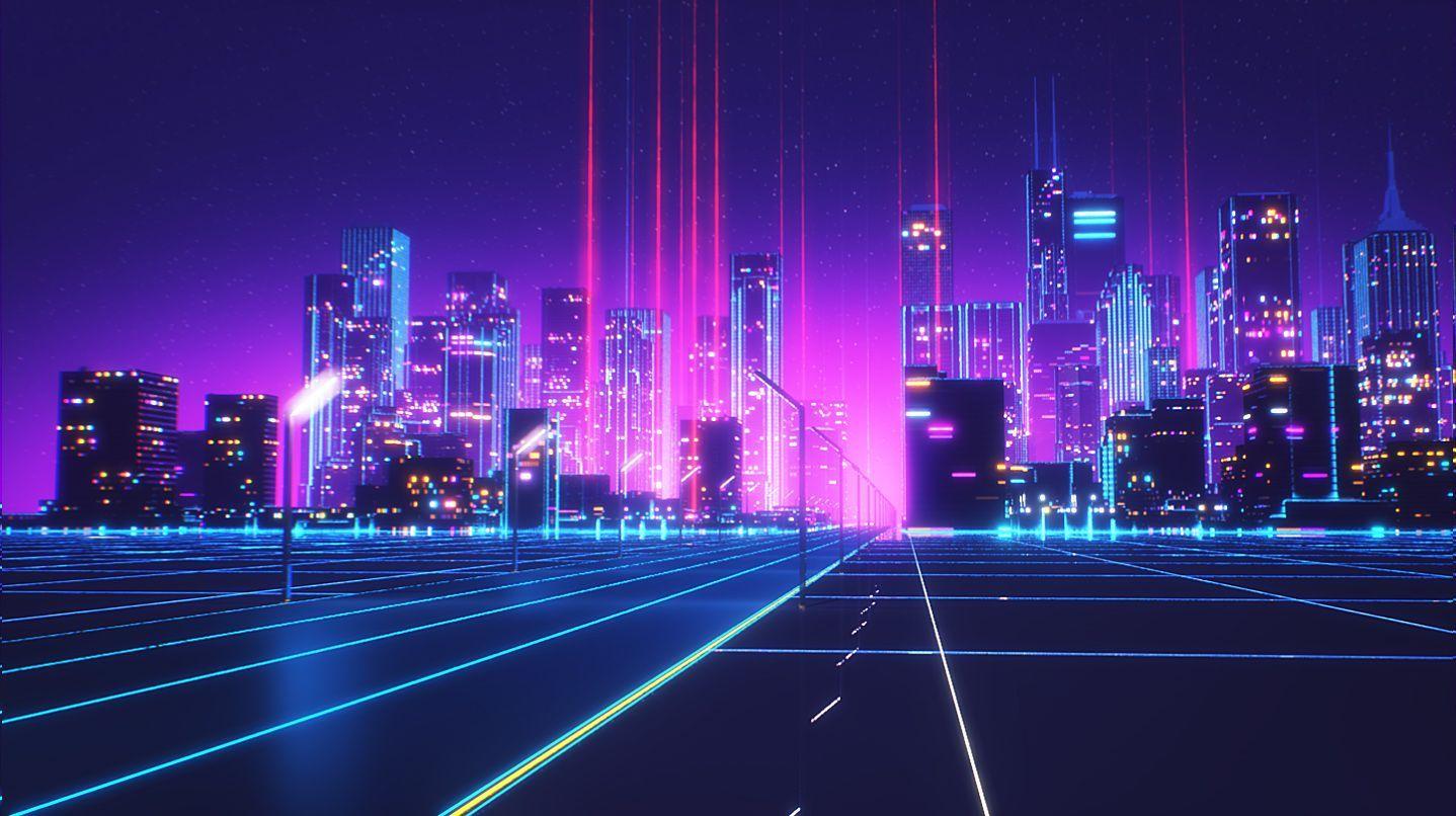 Synthwave City Wallpapers Top Free Synthwave City Backgrounds Wallpaperaccess