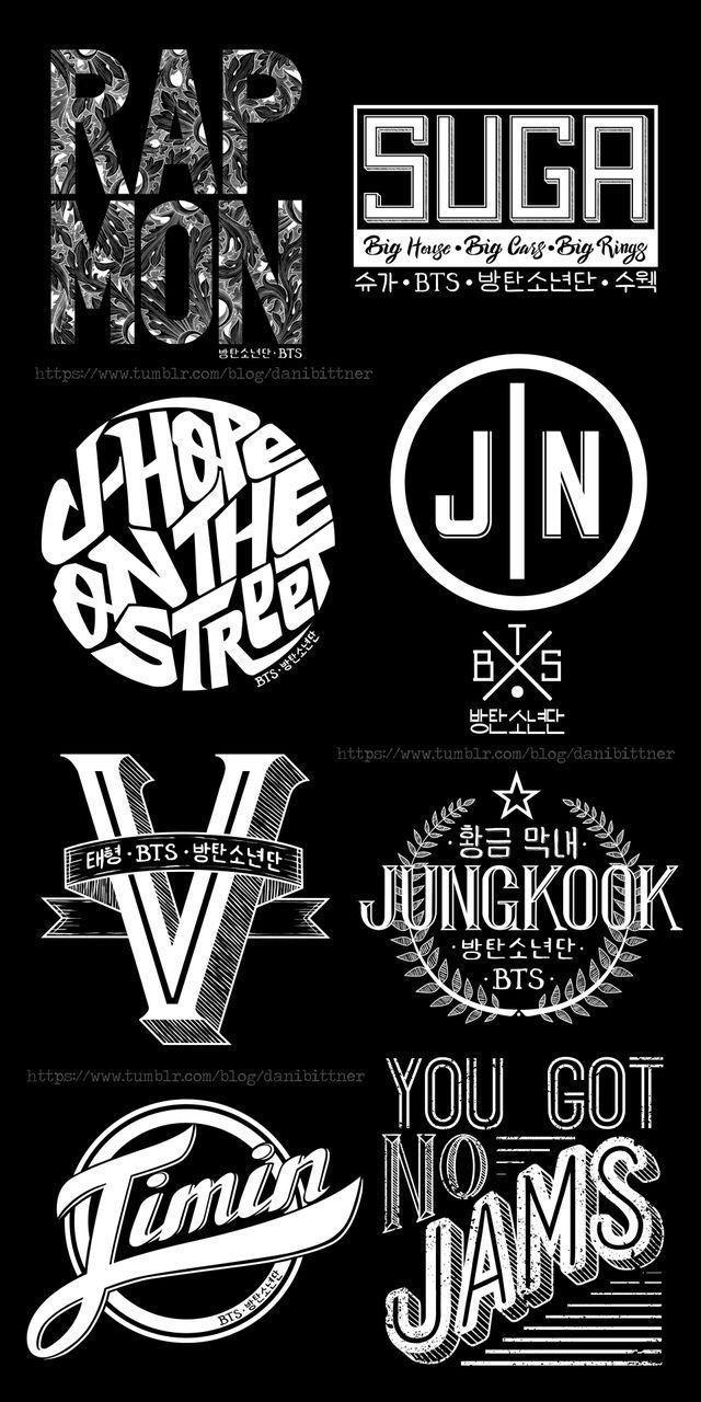 Bts Kpop Logo Wallpapers Top Free Bts Kpop Logo Backgrounds