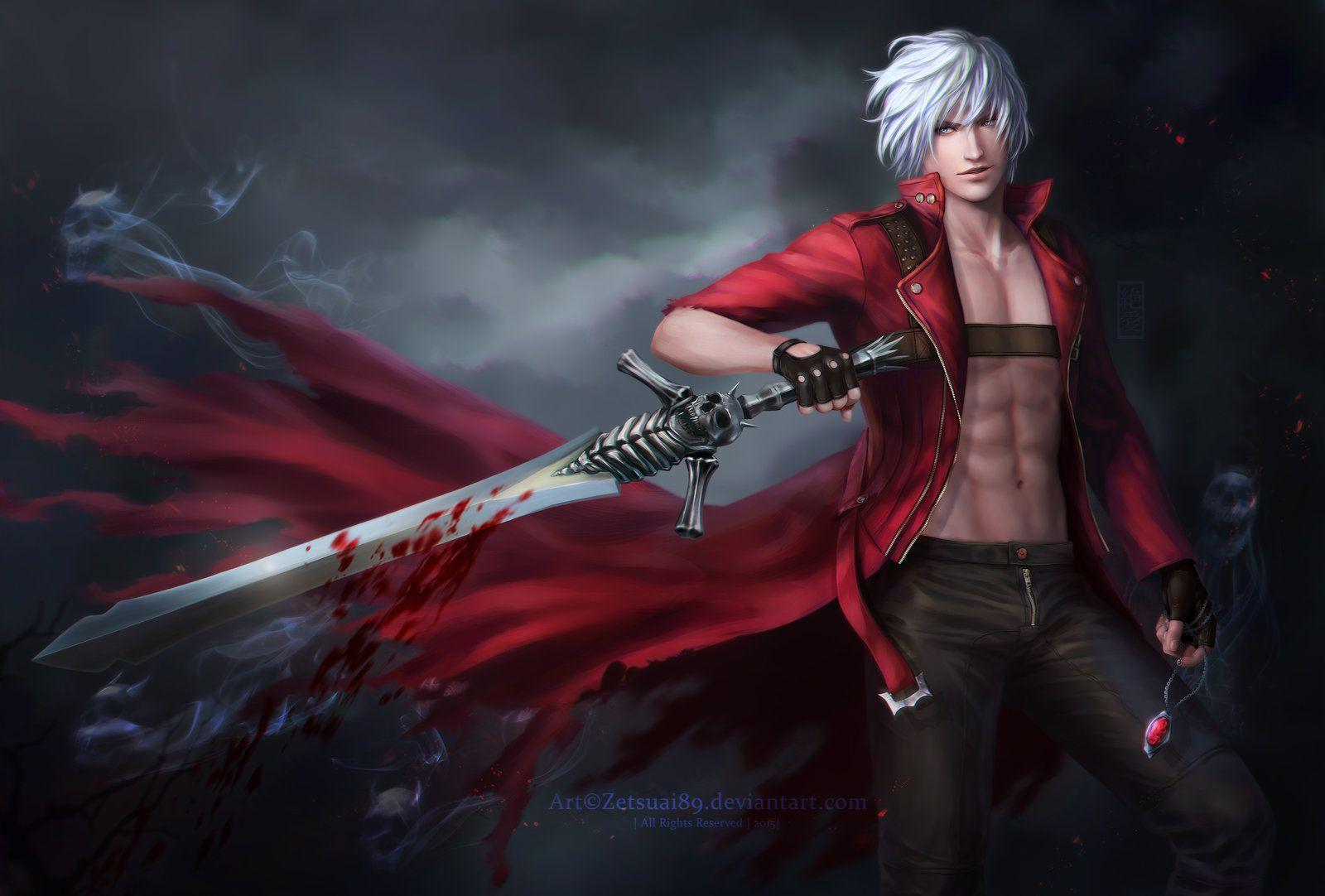 Devil May Cry Dante Wallpapers Top Free Devil May Cry Dante Backgrounds Wallpaperaccess