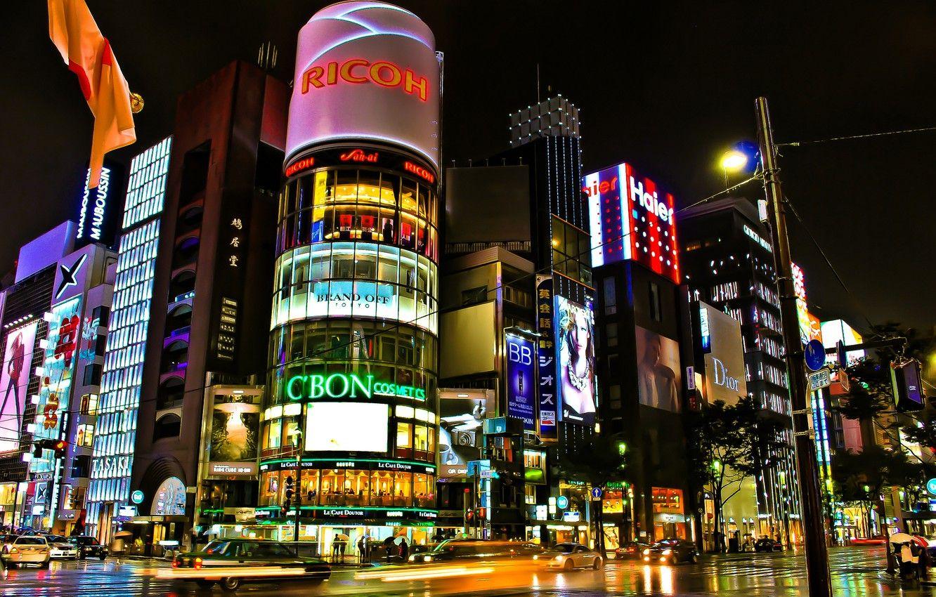 Tokyo City Night Wallpapers Top Free Tokyo City Night Backgrounds