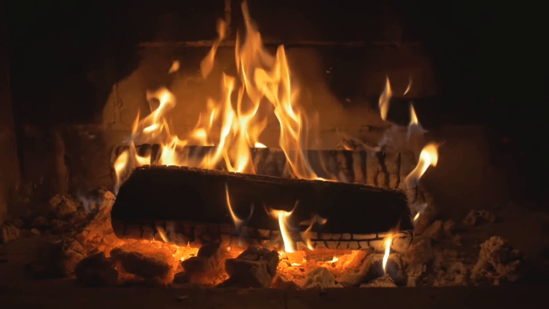 Cozy Fireplace Desktop Wallpaper