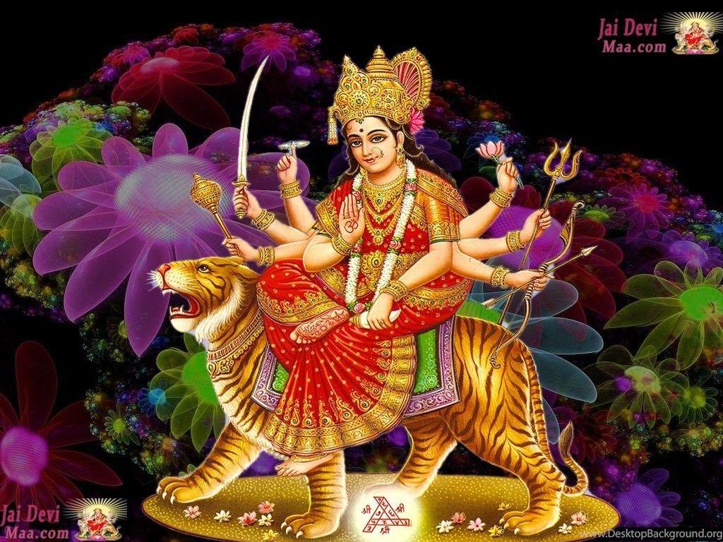 Durga Mata Wallpapers Top Free Durga Mata Backgrounds Wallpaperaccess