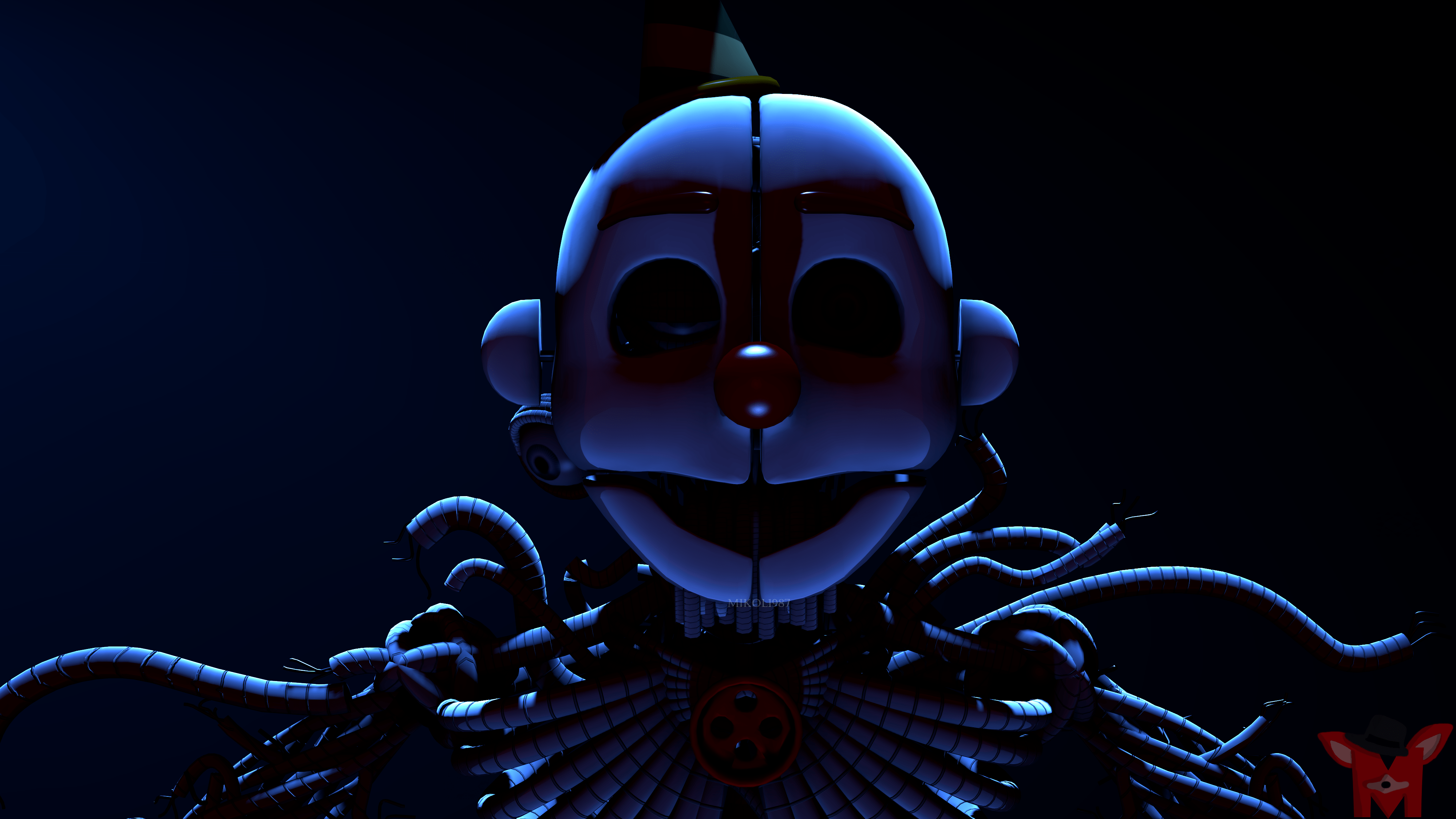 Ennard Wallpapers Top Free Ennard Backgrounds WallpaperAccess