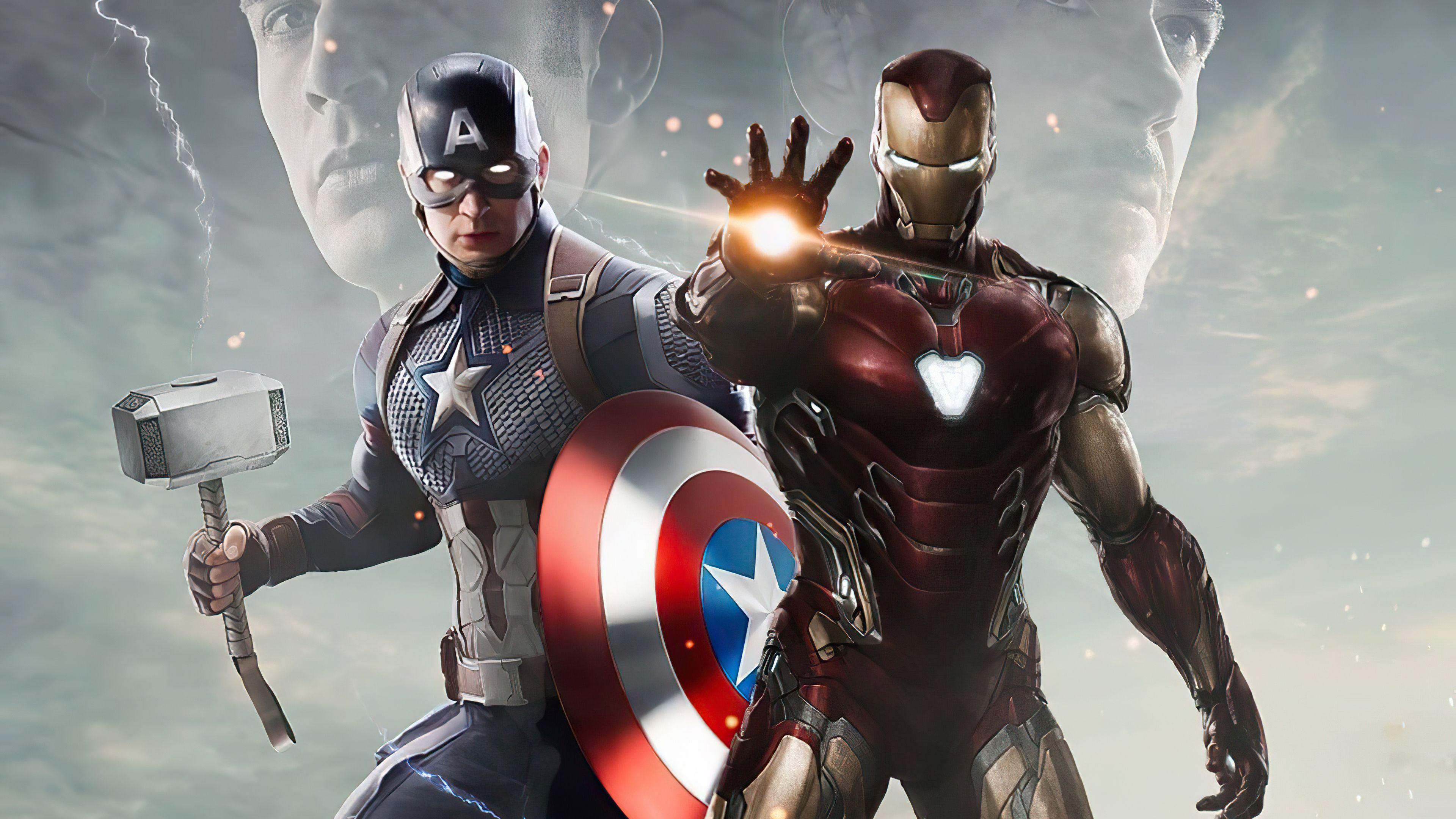 Iron Man Vs Captain America K Wallpapers Top Free Iron Man Vs