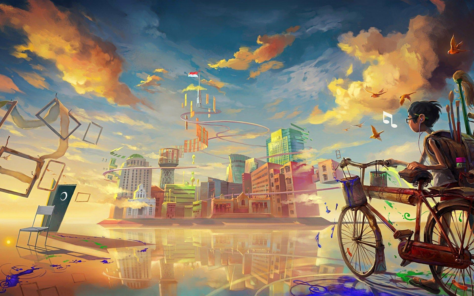 Cool Anime City Wallpapers Top Free Cool Anime City Backgrounds