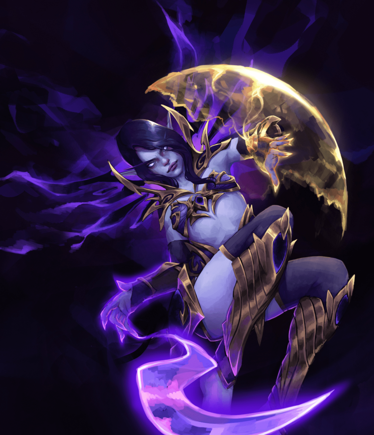 WoW Void Elf Wallpapers Top Free WoW Void Elf Backgrounds