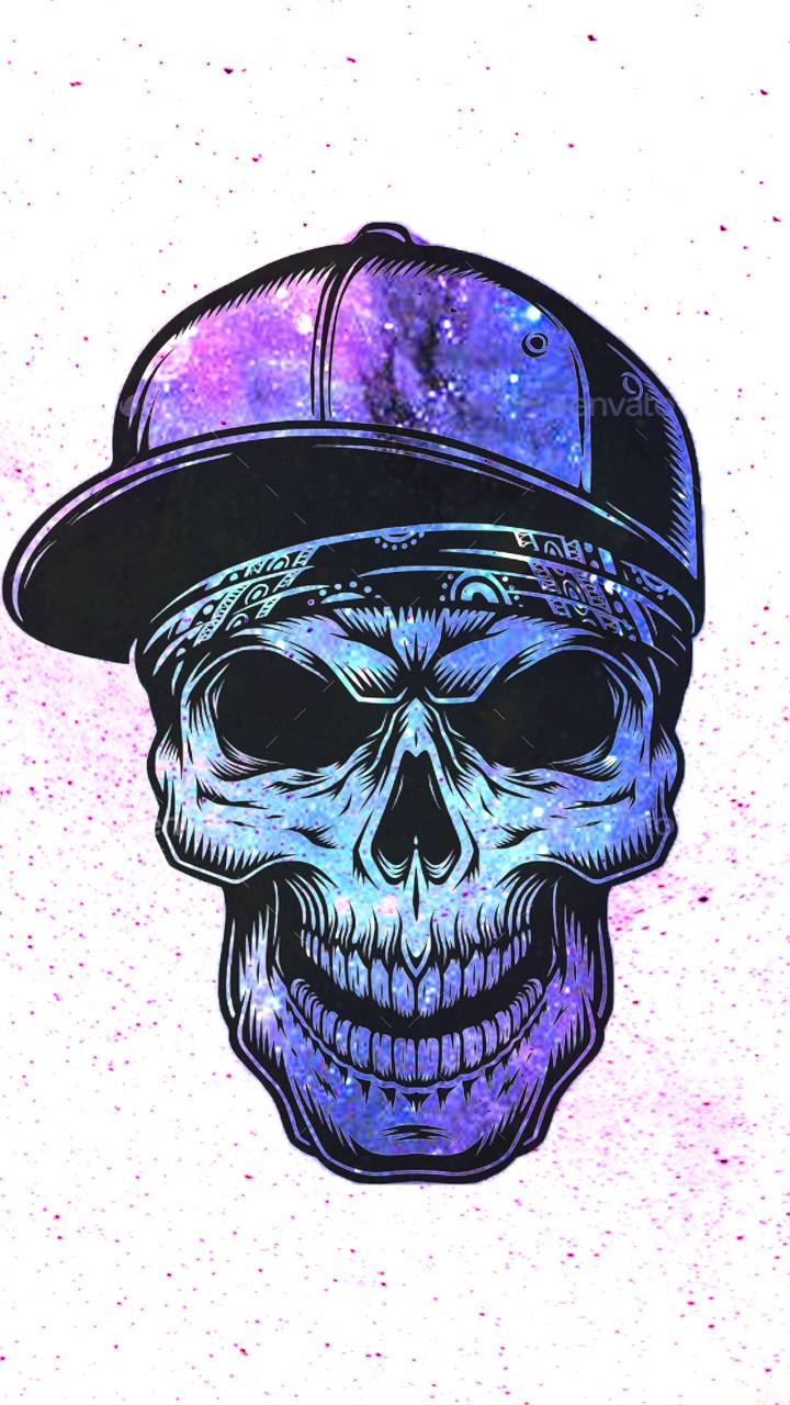 Galaxy Skull Wallpapers Top Free Galaxy Skull Backgrounds