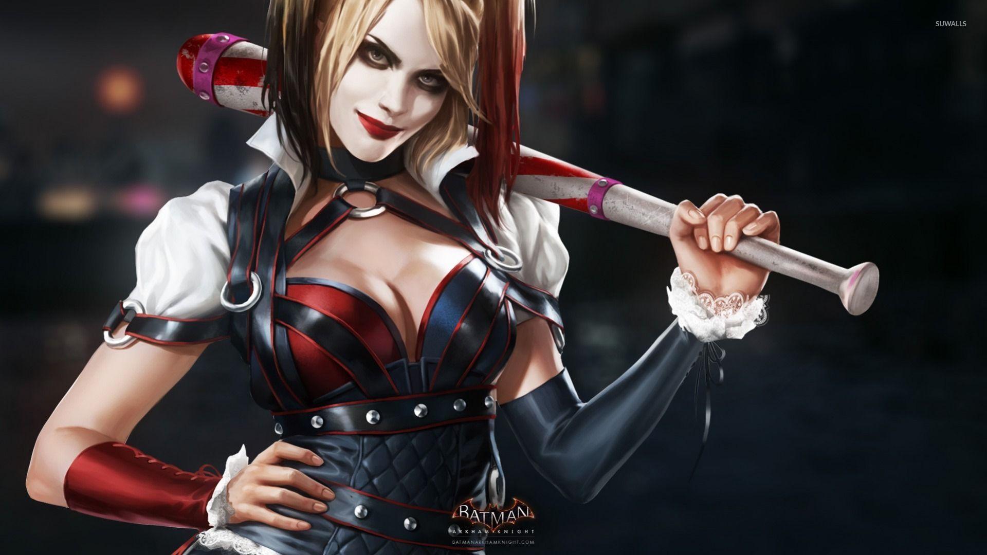 Harley Quinn Arkham Knight Wallpapers Top Free Harley Quinn Arkham