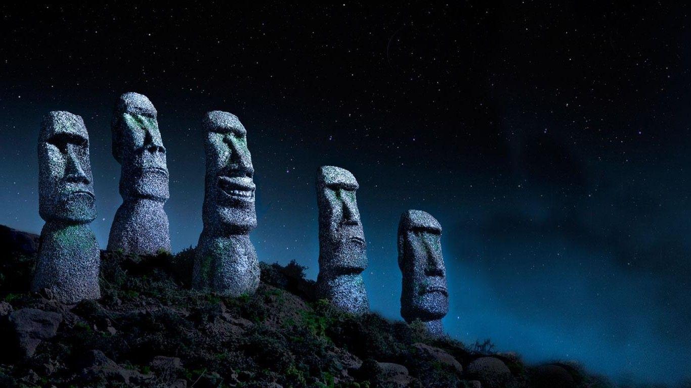 Moai Wallpapers Top Free Moai Backgrounds WallpaperAccess