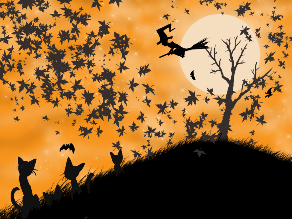 Orange Halloween Wallpapers Top Free Orange Halloween Backgrounds