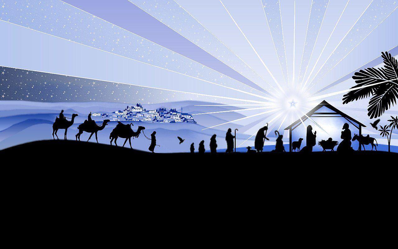 Christian Christmas Nativity Wallpapers Top Free Christian Christmas