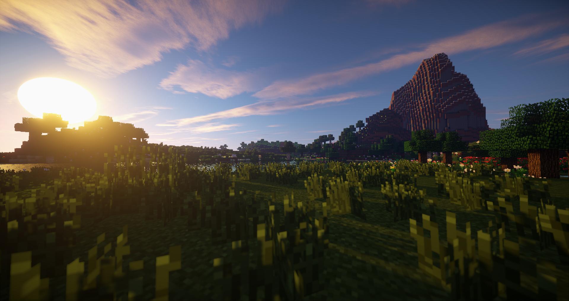 Minecraft Sunset Wallpapers Ntbeamng
