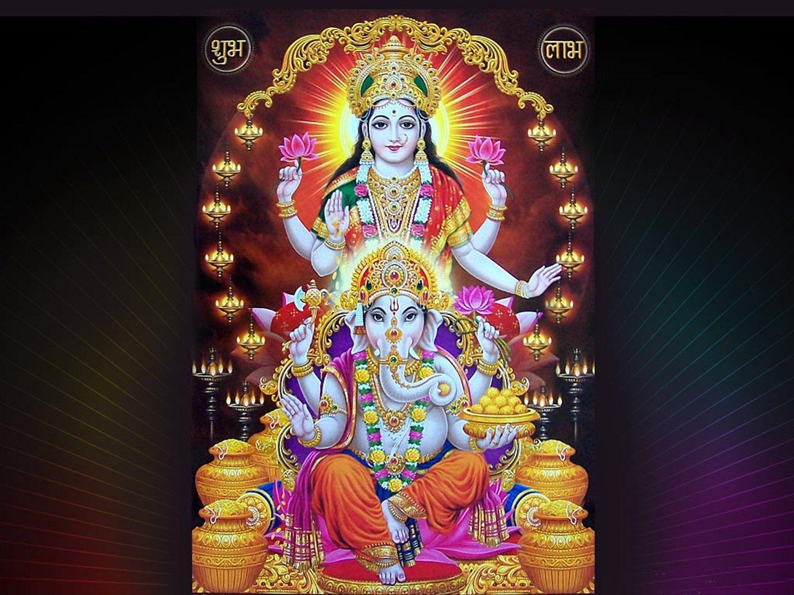 Ganesh Lakshmi Wallpapers Top Free Ganesh Lakshmi Backgrounds