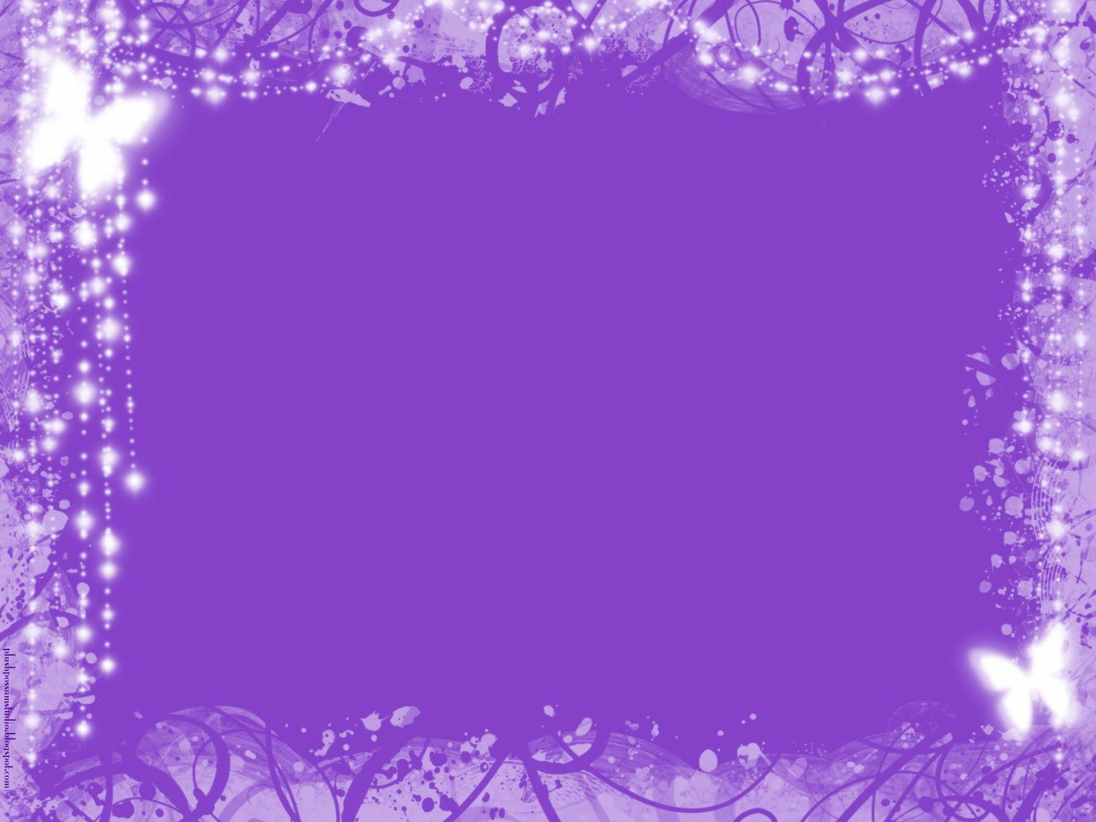 Purple Birthday Wallpaper