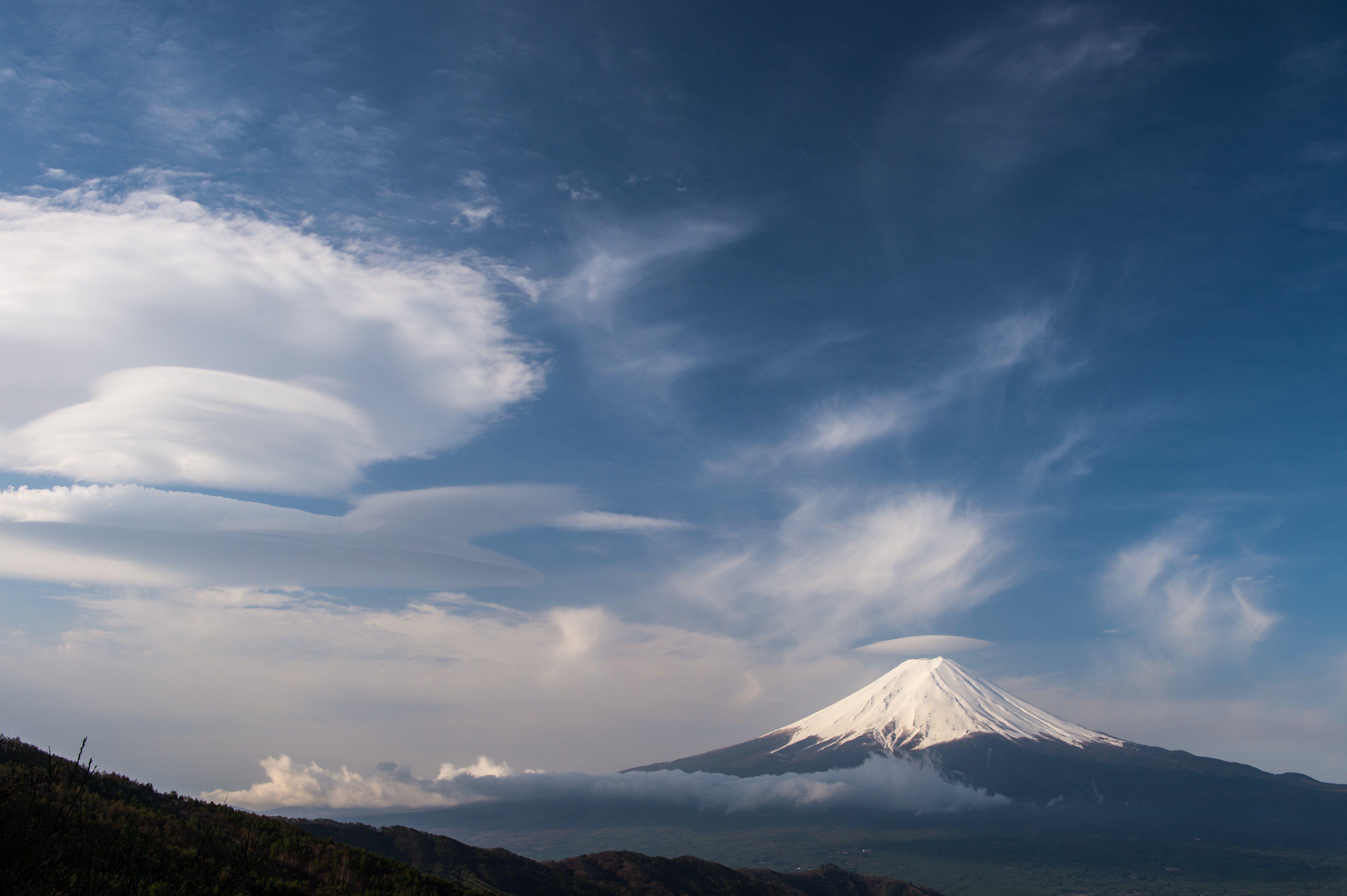 Mount Fuji Cloud Wallpapers Top Free Mount Fuji Cloud Backgrounds