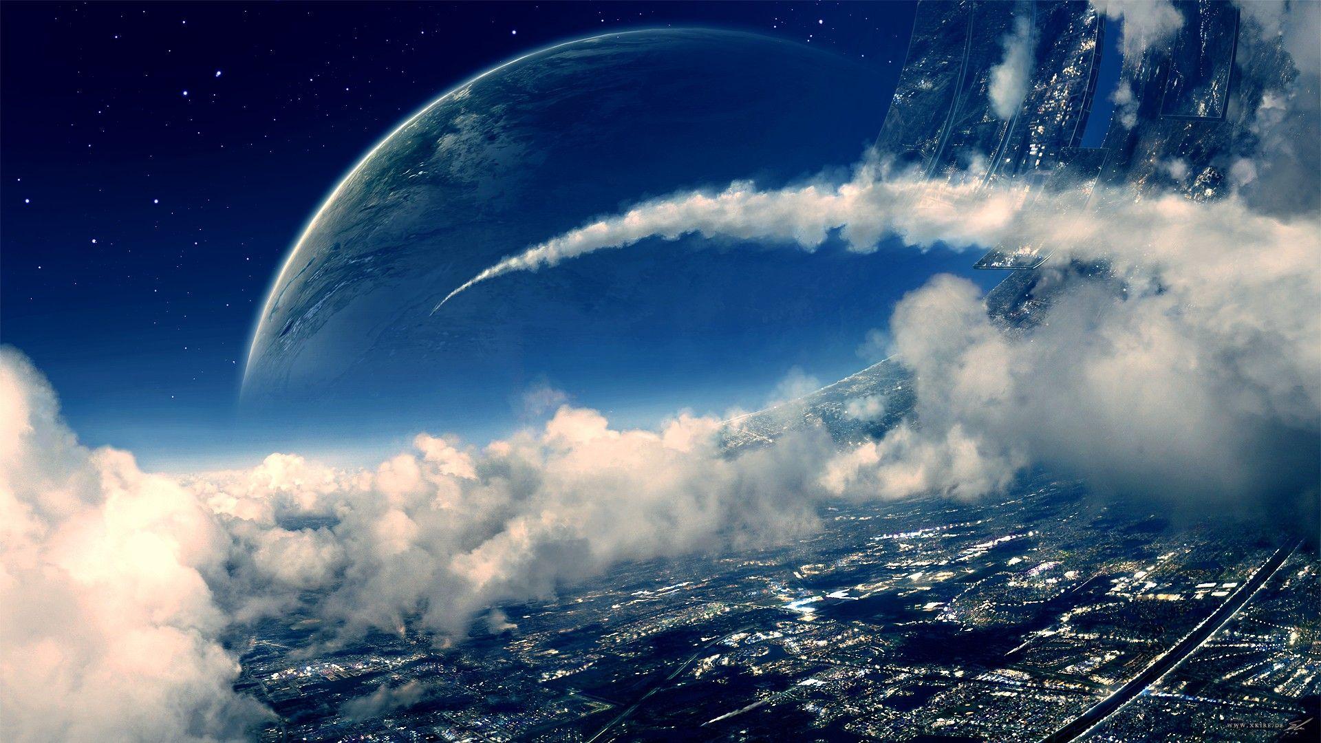 Futuristic Space Wallpapers Top Free Futuristic Space Backgrounds