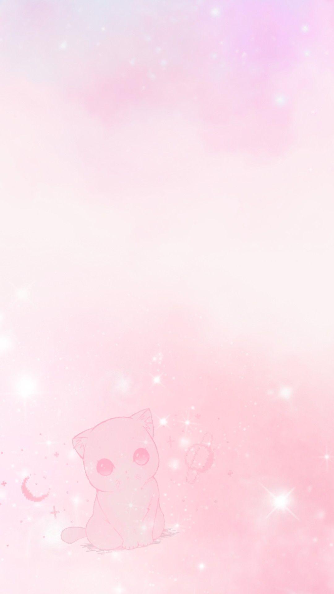 Cute Pink Cat Wallpapers Top Free Cute Pink Cat Backgrounds