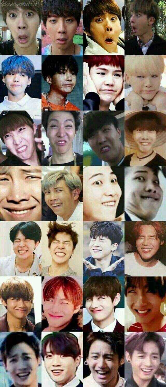 BTS Meme Face Wallpapers Top Free BTS Meme Face Backgrounds