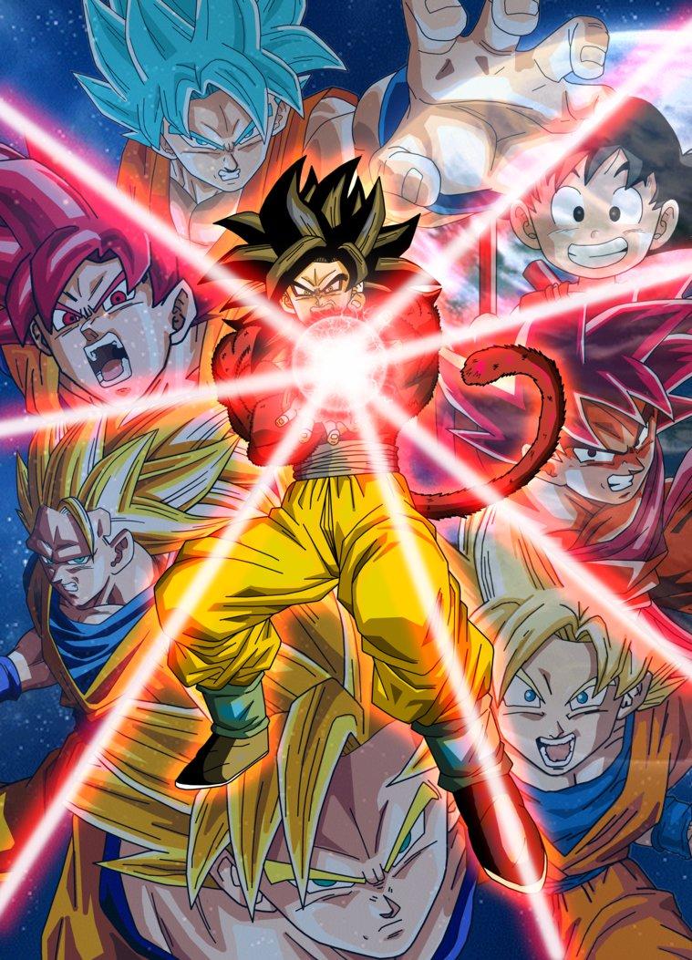 Goku All Forms Wallpapers Top Free Goku All Forms Backgrounds