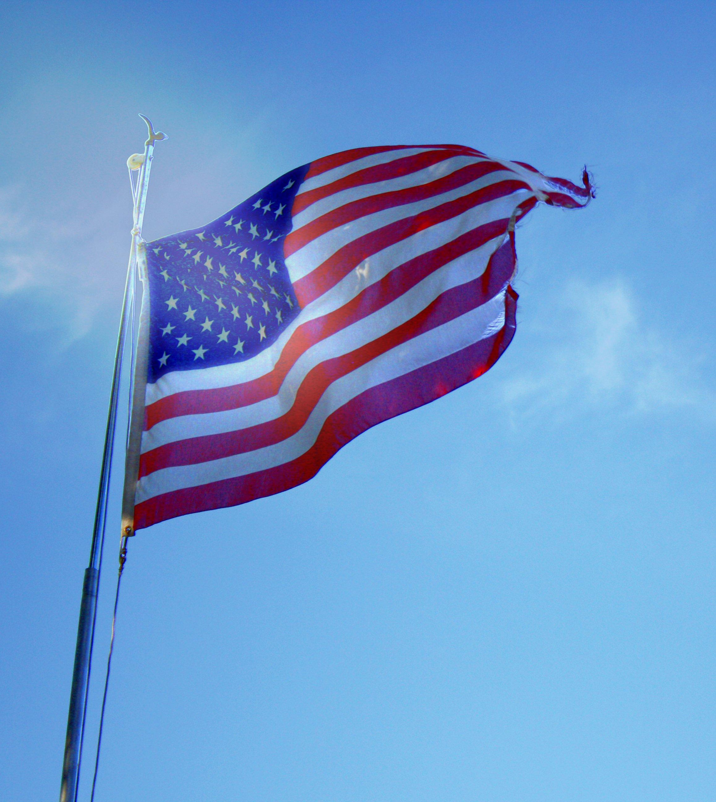 American Flag Sky Wallpapers Top Free American Flag Sky Backgrounds