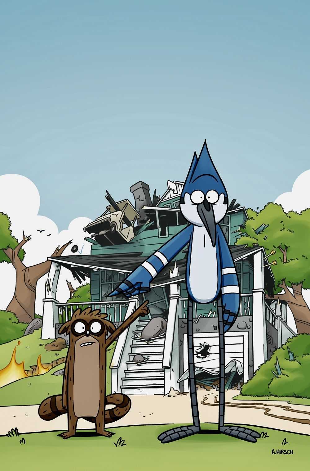 Mordecai And Rigby Iphone Wallpapers Top Free Mordecai And Rigby