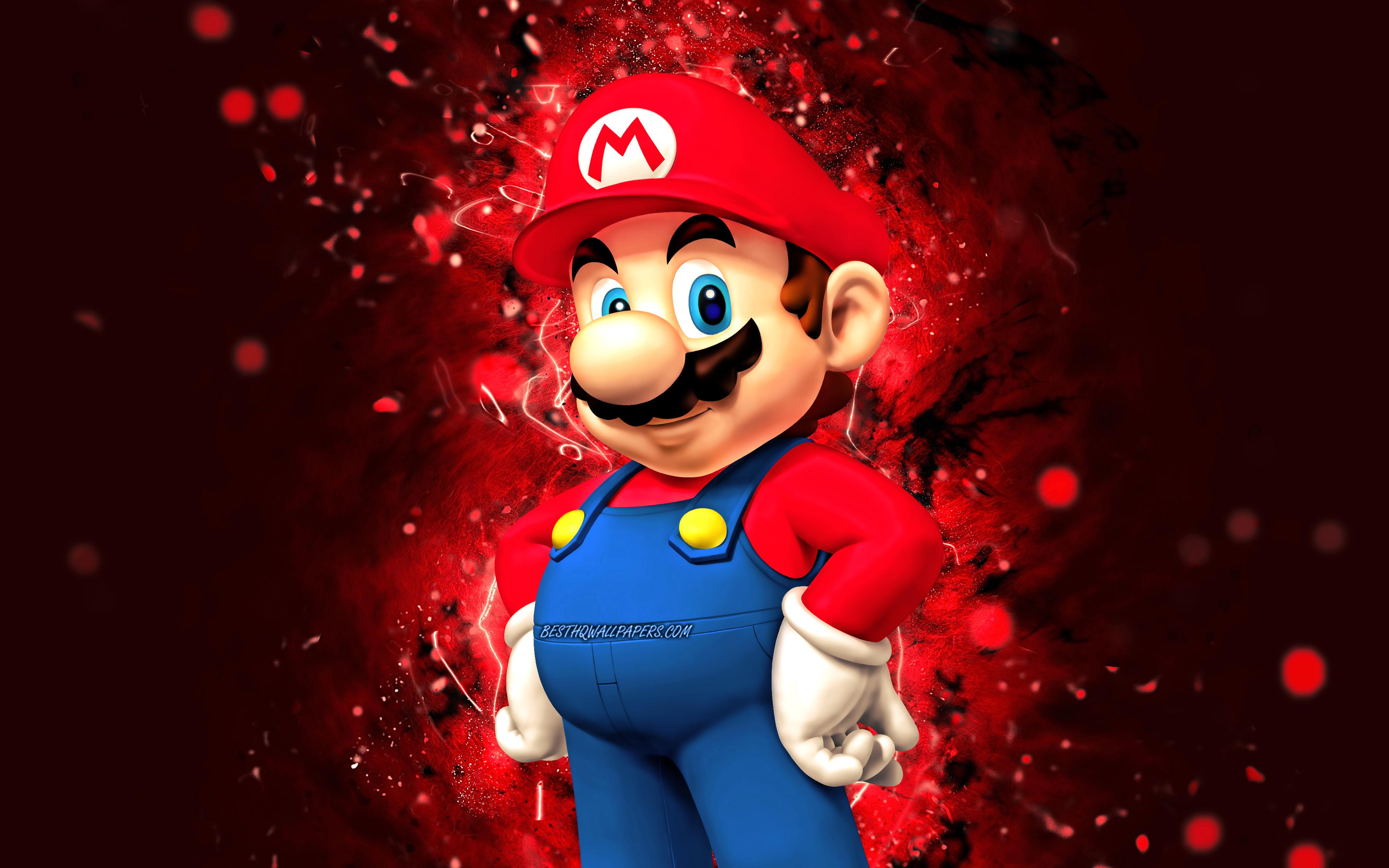 Mario Red Wallpapers Top Free Mario Red Backgrounds WallpaperAccess