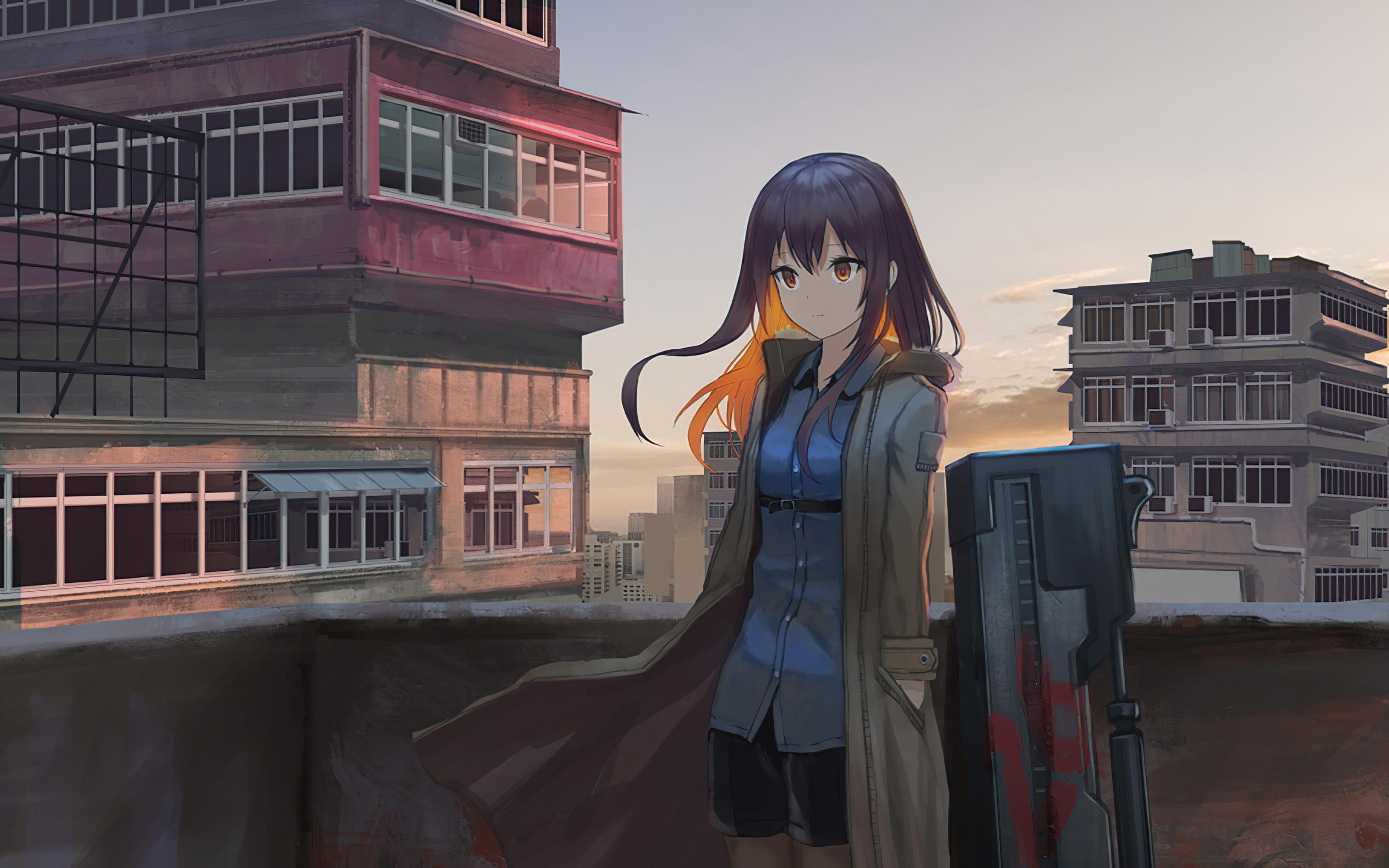 Anime Rooftop Wallpapers Top Free Anime Rooftop Backgrounds