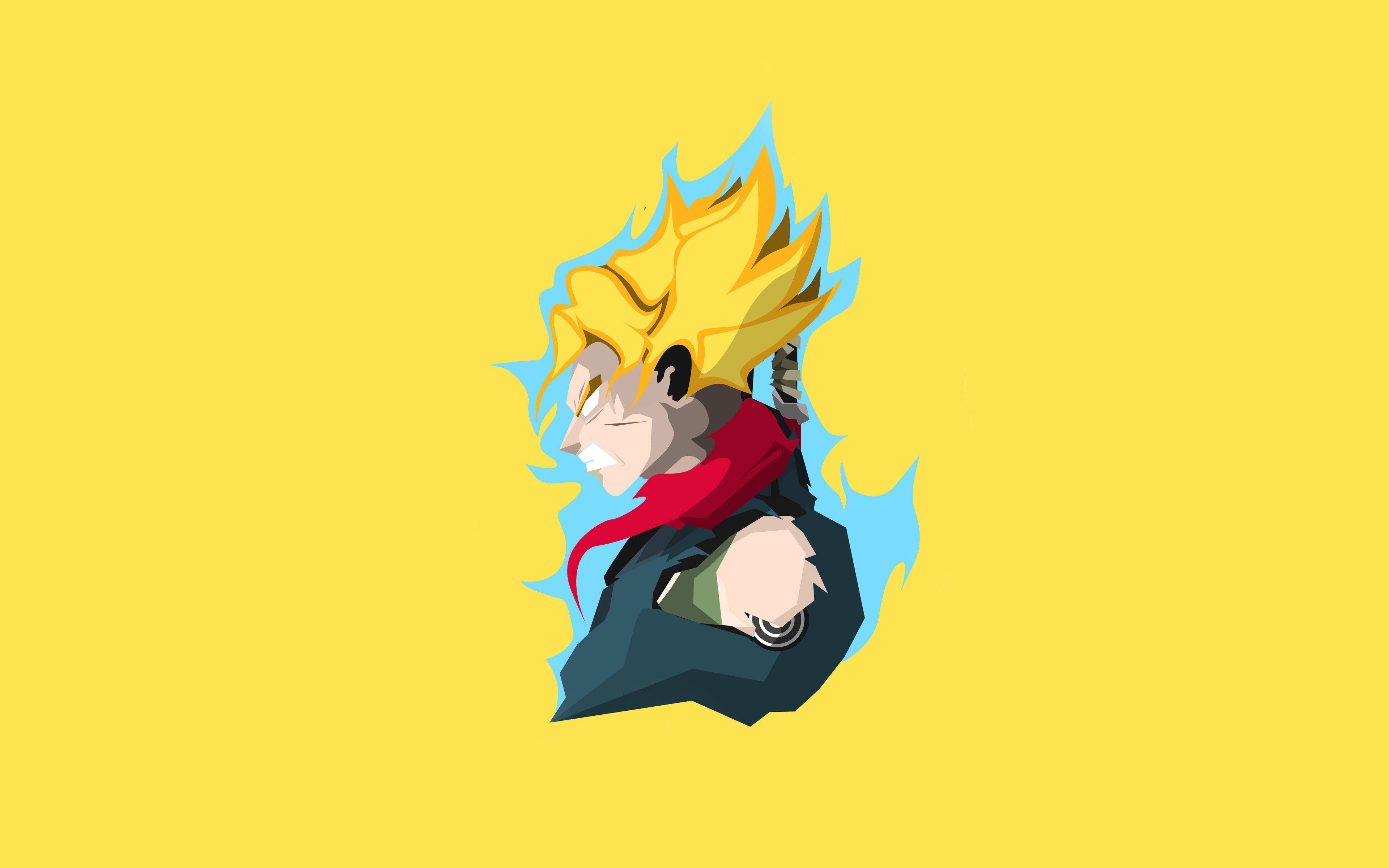 Minimalist Goku Wallpapers Top Free Minimalist Goku Backgrounds