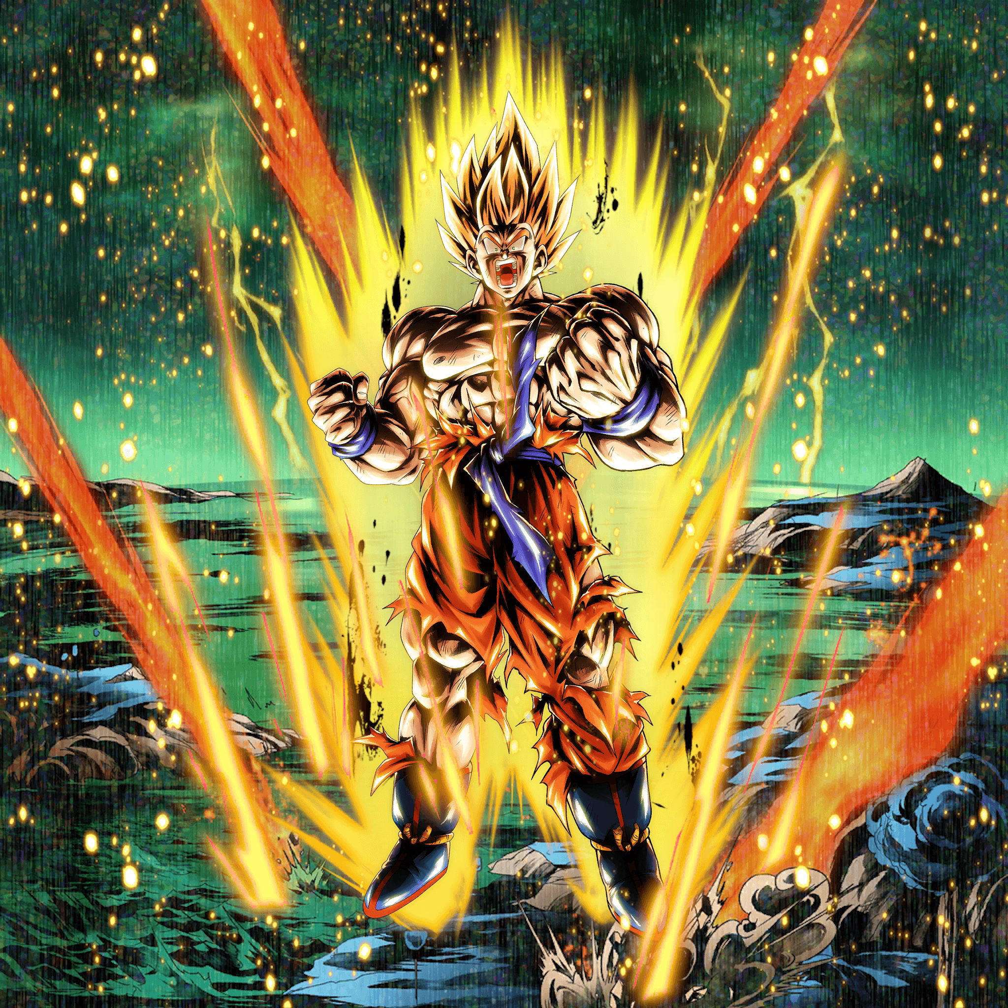 Badass Goku Wallpapers Top Free Badass Goku Backgrounds Wallpaperaccess