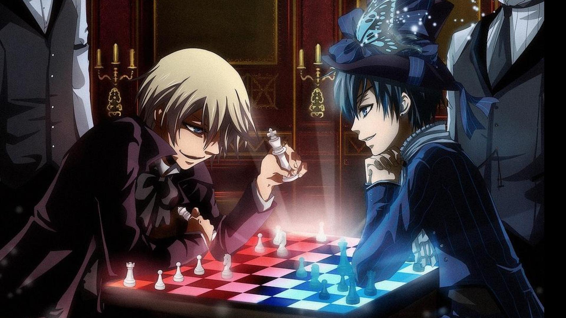 Chess Anime Wallpapers Top Free Chess Anime Backgrounds Wallpaperaccess