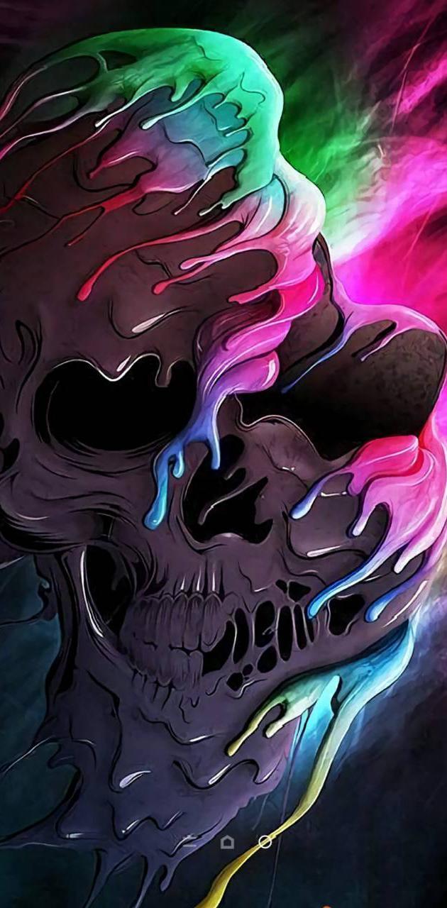 Black And Purple Skull Wallpapers Top Free Black And Purple Skull