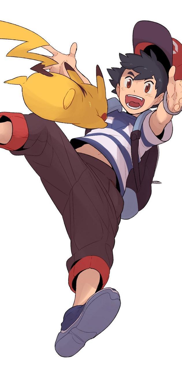 Ash And Pikachu Alola Wallpapers Top Free Ash And Pikachu Alola