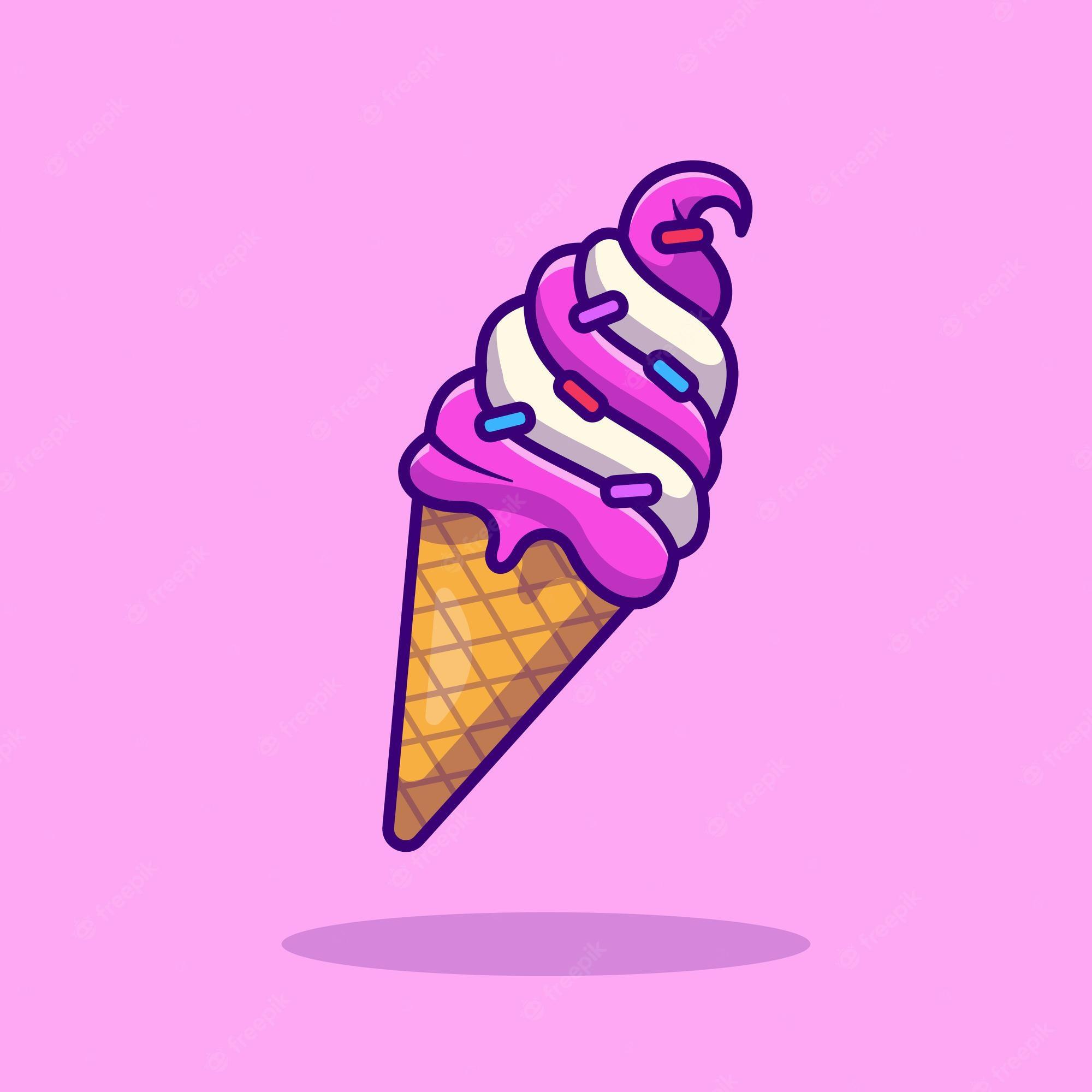 Cute Pink Ice Cream Wallpapers Top Free Cute Pink Ice Cream